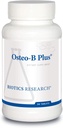 Biotics Research Osteo B Plus Βέλτιστη υποστήριξη για την υγεία των οστών με βιταμίνη K, Mg, Ca, υγιή γήρανση, καθαρισμένη χονδροϊτίνη Sulfates 90 δισκία
