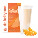 Dr. Kellyann Orange Cream Keto Shake Packets (7 hizmet) – 15g protein, Grass-Fed Collagen, Keto & Paleo-Friendly, 1 Packets