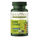 Banyan Botaniks Blood Cleanse Tabletleri - Manjistha & Neem ile Organik Clear Skin Supplement - Blood Cleanser Herbs for Natural Detox & Health Skin* - 90 Tabletler - GMO Sustainable Sourced Vegan