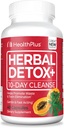 Sağlık Plus Herbal Detox+ (10-Day Cleanse) 40 Capsules, 20 Hizmet