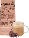 Copina Co. Cacao Beauty Vegan Collagen ATM İçgörü: Plant-Based Collagen Support Smoothie Drink Vegan Çeşitli Paket | Cacao Flavor | 10 Bireysel Çöp Paketi