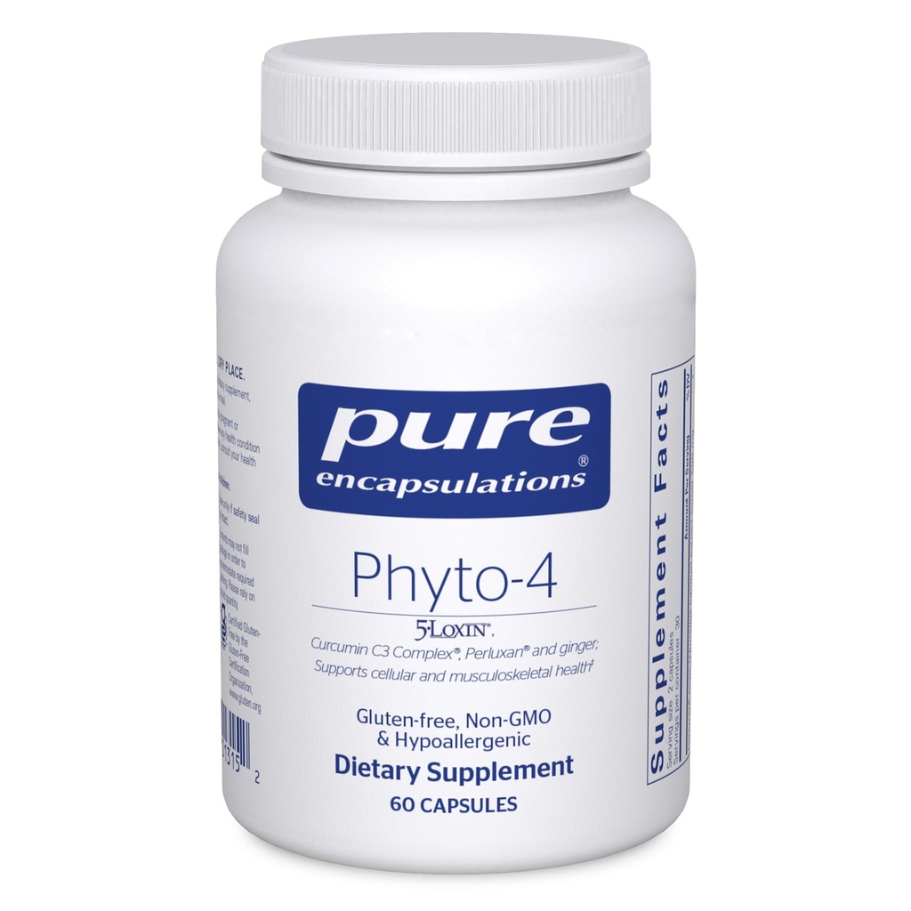 Pure Encapsulations Phyto-4 | Hipoallergenic Supplement Supports Immune, Cellular ve Tound Health | 60 Capsules