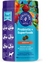 NaturVet Evolutions Probiyotik & Superfoods 90ct Soft Chews for Dogs - Prebiyotik & Probiyotik Mix, Digestive Enzymes, Bone Broth, Omega's - Nourishes Natural Gut Bakteri ve Intestinal Microflora
