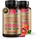 Morosil Clinically tested C3G Supplement - Μεταβολισμός, Αντιοξειδωτικό, Ευεξία Υποστήριξη για Άνδρες & Γυναίκες - 400mg Moro Red Orange Extract - 60 Κάψουλες Veggie - Μη-ΓΤΟ, Χωρίς Γλουτένη, Vegan-Friendly