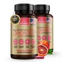 Morosil Klinik olarak C3G Tamamını Test etti - Metabolism, Antioksi, Men & Kadınlar için Sağlık Desteği - 400 mg Moro Red Orange Tür - 60 Veggie Capsules - Non-GMO, Gluten-Free, Vegan-Friendly