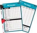 GoSports Ξηρό Σβήσιμο Rollzee και Farkle Scoreboard - Giant Μέγεθος με 2 πένες