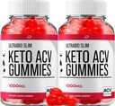 Ultra Bio Slim Keto Plus ACV Gummies Diyetary Supplement - UltraBio Slim Keto Apple Cider Vinegar Gummies Yorumlar, En Güçlü BiyoSlim Gummies for Advanced Kilo Management (2 Pack - 120 Gummies)