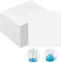 100 Adet Vomit Absorbent Pad Use Barf Paper Bulk for Emesis Bag Turns Vomit into Gel Gebelik Nausea Morning Hastaness Hareket Araba Taksi Uçak Seyahati, 18.6 Oz / 550 ml tutabilir