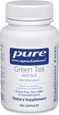 Pure Encapsulations Green Tea Extract (Decaffeinated) | Hypoallergenic Antioxidant Support for All Cells in The Body* | 120 Capsules