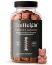 TruHeight Growth Gummies (Watermelon) Natural Growth & Development Supplement for Kids & Teens - Βιταμίνη D, K, Calcium & Ashwagandha - Βιταμίνες D3 K2 - Picky Eater Vitamin - Ηλικίες 5+