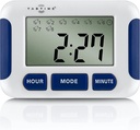 Pill Reminder with 8 Alarms per Day, Pill Tracker, Pill Timer, Medication Reminder Devices, Medication Tracker, Essential Parkinson's Patient Gadget