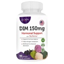 Γυναικείο DIM Complex 150mg - Bioperine Οιστρογόνα Balancing Χάπια για Εμμηνόπαυση & Hot Flashes Ανακούφιση Υποστήριξη Ορμονική Ακμή Ισχυρό συμπλήρωμα - 60 κάψουλες - Made in USA