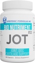 Συστηματικές Φόρμουλες JOT – Joint/Disc/Cartilage 60 Κάψουλες Bio Nutriment #133. Υποστηρίζει Cartilage Ακεραιότητα, Κοινή Υγεία, Λιπαντική και Άνεση και Υγιεινή Σχηματισμό των αρθρώσεων, Δίσκους και Cartilage.