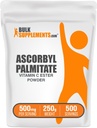 BulkSupplements.com Ascorbyl Palmitate Toz - C Ester, Vitamin C Supplement - Gluten Free, 500 mg per Service, 250g (8.8 oz) (Pazar 1)