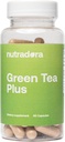 Green Tea Extract Capsules with EGCG and Green Coffee Bean Extract - Organik Herbal Supplement with Digestion Support for Women and Men, Vegan, 60 Pills