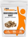 BulkSupplements.com Marshmallow Root Extract Toz - Marshmallow Root Supplement, Herbal Supplement - Gluten Free, 1.2g per Service, 100g (3.5 oz) (Pack of 1)