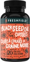 Freshfield Black Seed Oil: Thymoquinone, Premium (Black Cumin Seed Oil, Nigella Sativa) 