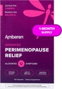 Amberen Perimenopause, Peri-Menopause Multi-Symptom Relief, B, Vitamin E & Antioksis Supplement, Klinik Olarak Hormon Dengesine Yardımcı Olmak, Sıcak Flashes & Night Ters, 60 Kont