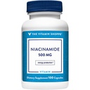 Shoppe Niacinamid 500MG, Kolesterol Seviyeleri Zaten Normal Adam İçinde, Bir Kez (100 Capsules)