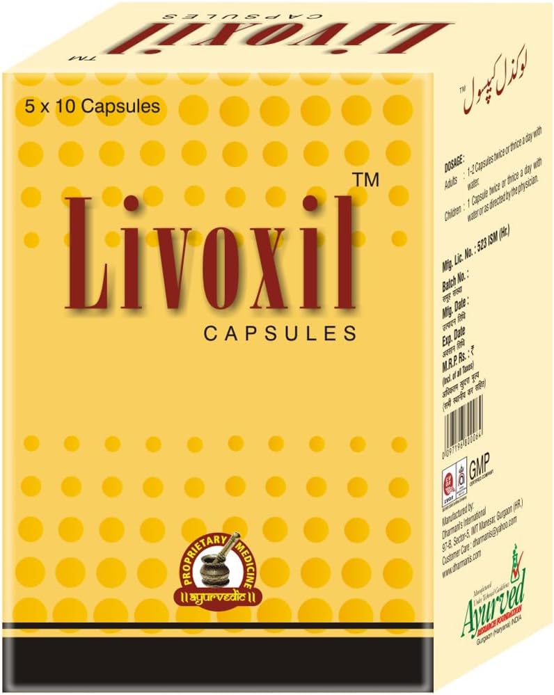 Livoxil Liver Cleanse Detox & Fatty Liver Formula - Doğal Canlı Sağlık Desteği Tamam - 200 Capsules