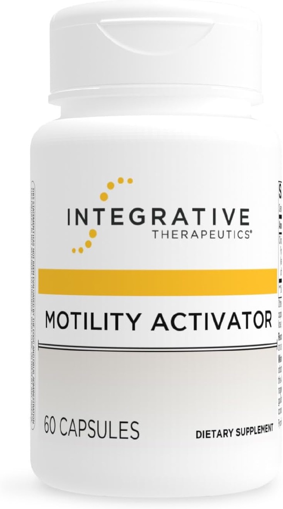 Bütünleştirici Tedaviler Mottitude Activator – GI Mottitude & Gut Health Support Supplement* - Süt-Free & Gluten-Free - 60 Capsules (60 Hizmet)