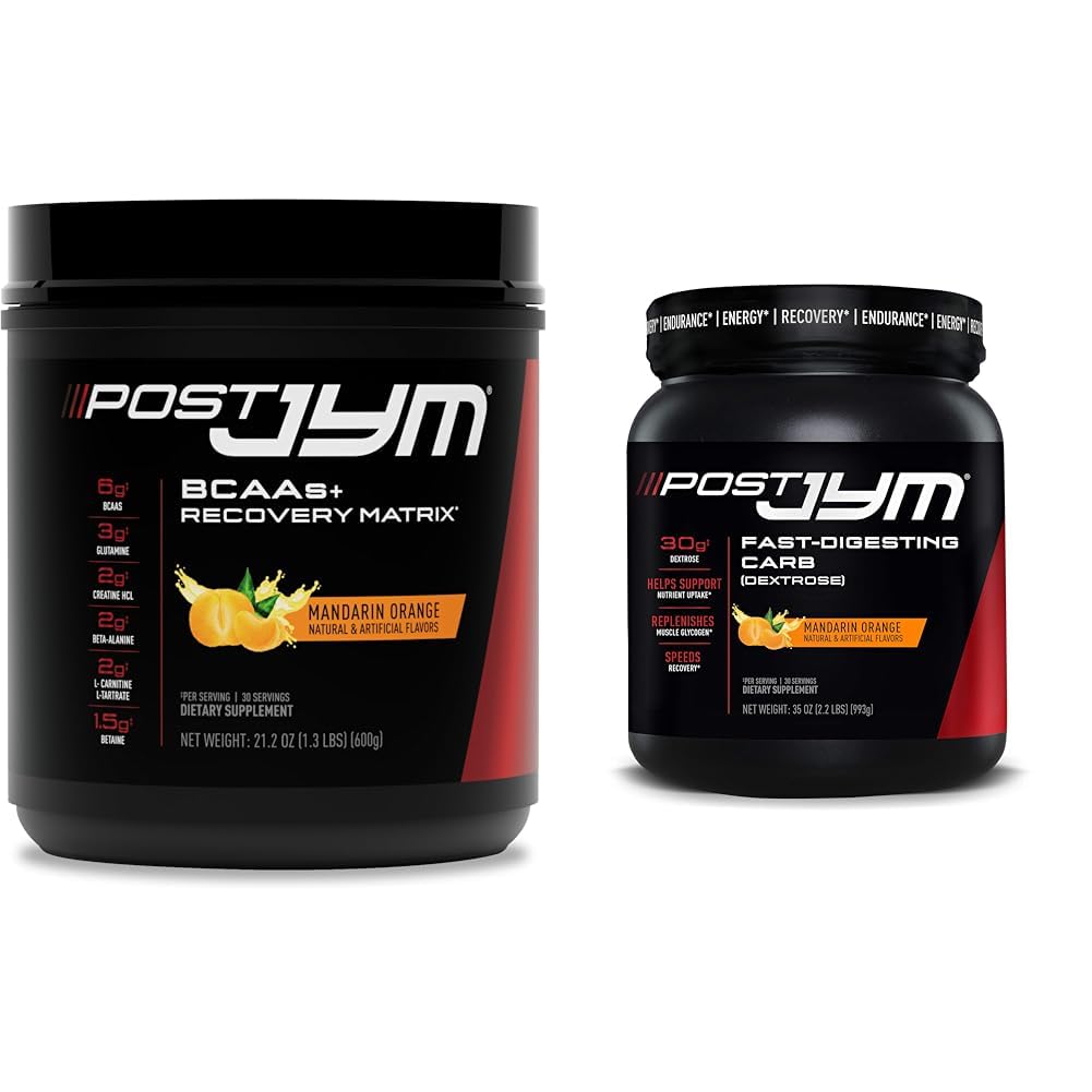 Post JYM Active Matrix Post-Workout BCAAs, Glutamine, HCL & Dextrose Carbs for Muscle growth, Strength & Recovery, 30 Hizmet