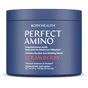 BodyHealth PerfectAmino Toz - BCAA ve EAA Toz Pre ve Post Workout - Amino Asit Enerji Erkekler ve Kadınlar için Temiz Kas ve Kurtarmayı Destekleyecek - Strawberry - 30 Hizmet