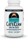 Source Naturals Cat's Claw Bark UNA de Gato 1000 mg Diyeter Supplement - Supports Immune System - 120 Tablets