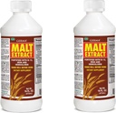 Extracto de Malta 16oz εκχύλισμα βύνης Ενισχυμένο με B-12 και σίδηρο 2pk