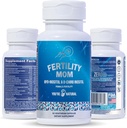 You'RE NATURAL Conception Ferttitude Vitamins for Women - Prenatal Vitaminler - Myo-Inositol, D-Chiro Inositol & Folate, Regulates Cycle, Aid Ovulation, Hormonal & Ovarian Support, Vitex, 30 Day Supply