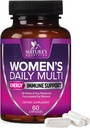 Kadınlar için Multivitamin - A, C, D, E, B6, B12, çinko,dis & Magnezyum, Kadınlar Bone Health, Energy & Immune Support - 60 Capsules