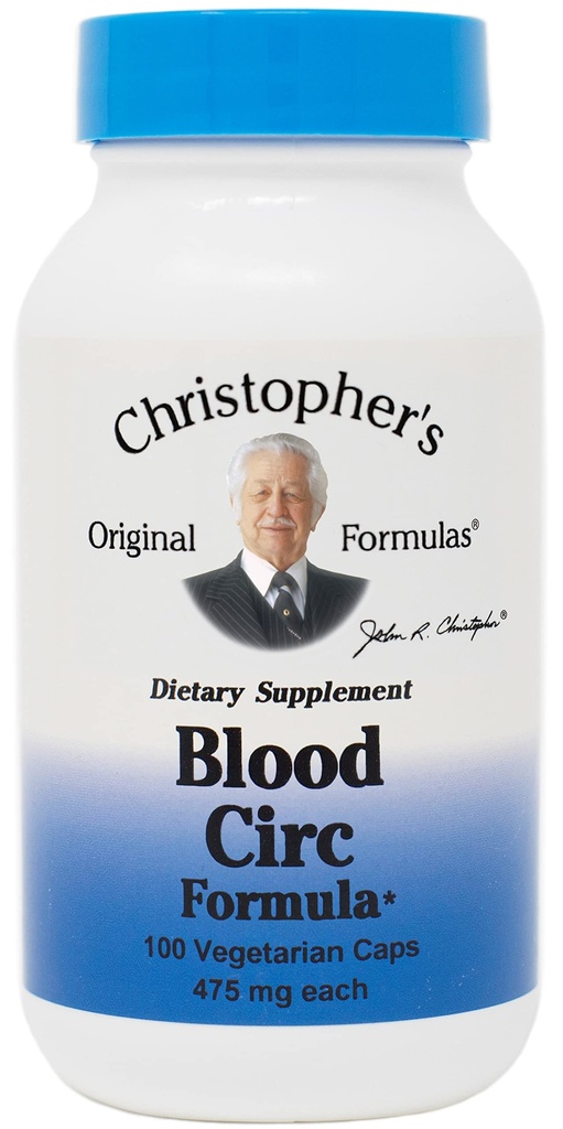 Dr. Christopher'S Formulas Blood Circulation Formula 100 Cap