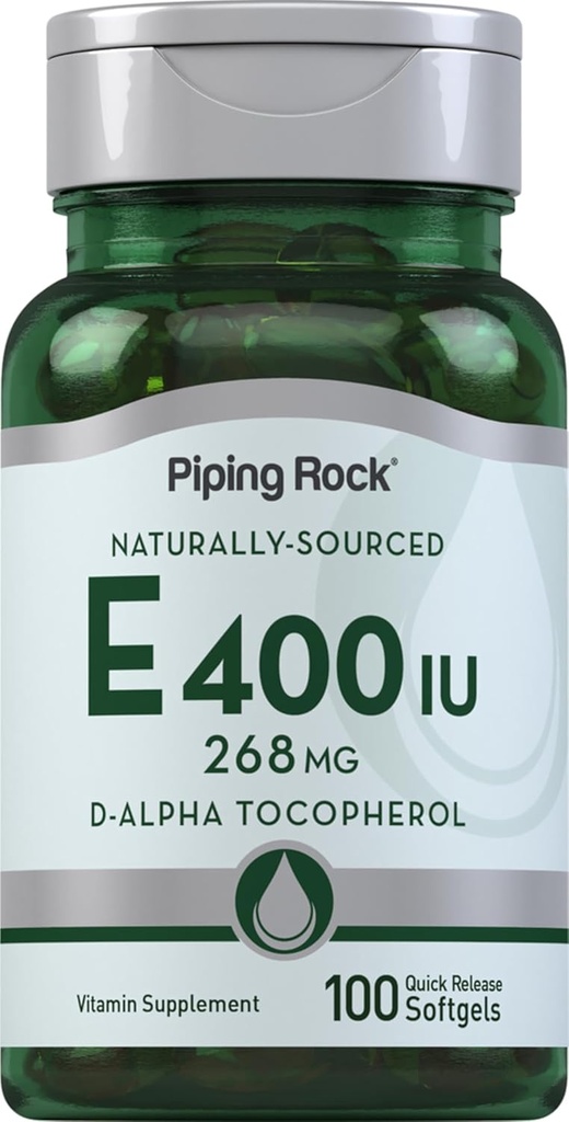 Piping Rock Vitamin E 400 IU Softgels 