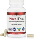 HealFast Post Surgery & Injury Recovery Supplement - Supports Healing, Scar Treatment & Bruising - BBL Post-Op Cerrahi Kurtarma Desteği