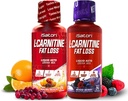 iSatori L-Carnitine 1500, Sıvı L-Carnitine with Acetyl L-Carnitine, Karma Berry Flavor (24 Hizmet) & Malibu Beach Flavor (24 Hizmet)