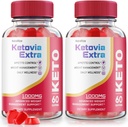 (2 Pack) Zebravia Ekstra Gummies - Ketovia Ekstra ACV Gummies, Ketovia ACV Gummies Advanced Kilo Kaybı, Maksimum Güçlü Tamam, DWvia Keto + ACV Gummy, Keto Via Ekstra Yorumlar (120 Gummies)