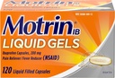 Motrin IB 200 mg Ibuprofen Sıvı Gel Ağrısı Aches & Pain için Kesilmiş/Fever Solution, 120 ct