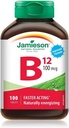 Jamieson B12 100 mcg (METHYLCOBALAMIN), 100 tablets