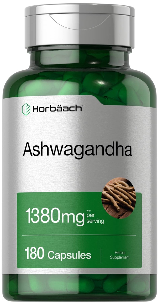 Horbäach Ashwagandha συμπλήρωμα 