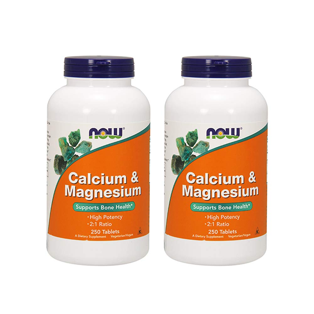 Şimdi Gıda ve Magnezyum, 250 Tablet (Pack of 2)