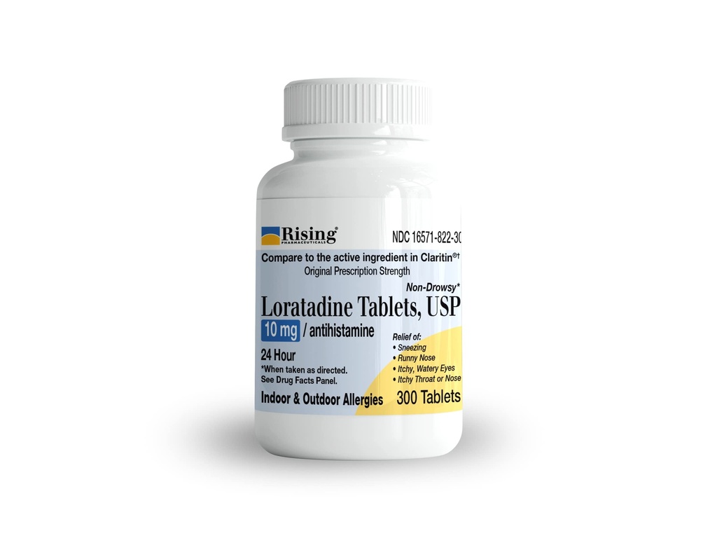 Yükselen Pharma Alerjisi - Loratadine Tabletleri 10 mg - Antihistamine, Antihistaminasyon Ürün - 300 Tabletler