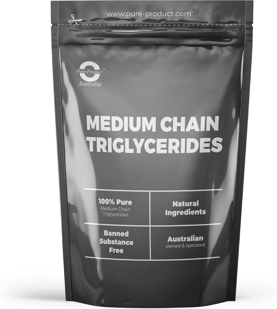 Pure Product Australia - Medium Chain Triglycerides (MCT Oil Toz) 2.2 lbs - Vegetarian Friendly Friendly