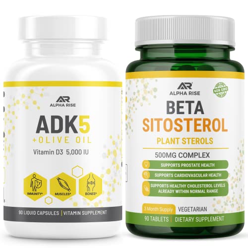 ADK 5 Vitamin Tamam + Beta Sitosterol - Doğal Bitki Sterols