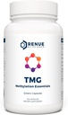 Renue By Science TMG | High Strength TMG Supplements | 120 Tritilglycine Capsules - B12 Vitamin B6 Folate & çinko ile hizmet başına 900 mg TMG | USA & Third-Party Tested