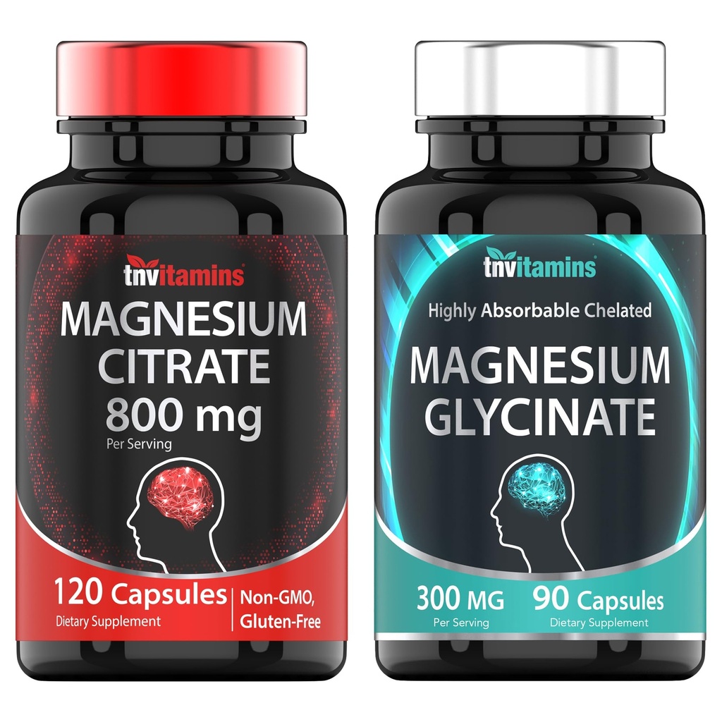 Magnezyum Glycinate & Magnezyum Citrate