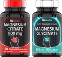 Magnezyum Glycinate & Magnezyum Citrate
