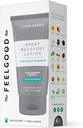 Sport Recovery Lotion by The Feel Good Lab - 100% Natural, Clean Materialss - Post-Workout Muscle Soreness and Sports Injuries (3.4oz, 1 Count)