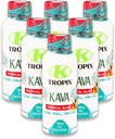 K-Tropix Kava Shot Tropikal Patlama - Rahatlama ve Endişeyi Azaltmak için 500 mg Wellness Shots - Kava Drink - Endişe, Gerginlik, Strain Relief Supplement - 6 Pack Wellness