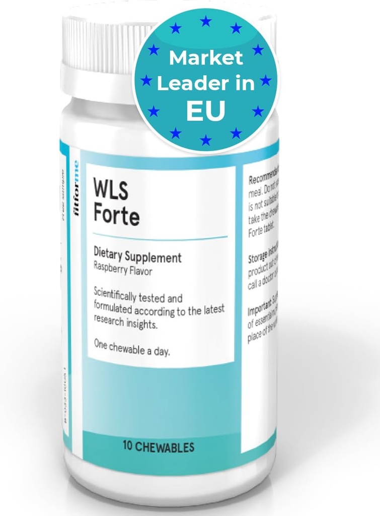 FitForMe Bariatric Multivitamins After Gastric Bypass - One a Day WLS Forte Chewable Starter Pack - 10 Ημέρες Προσφορά Βιταμινών & Ορυκτών, Επιστημονικά Αποδεδειγμένη - Τελευταία παρτίδα