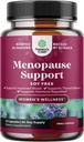 Herbal Menopause Supplement for Women - Soy Free Women Hormon Balance Capsules for Night Sweats Hot Flashes & Mood Swings with Dong Quai, Chaste Berry & Black Cohosh Root - 75 Count Pack